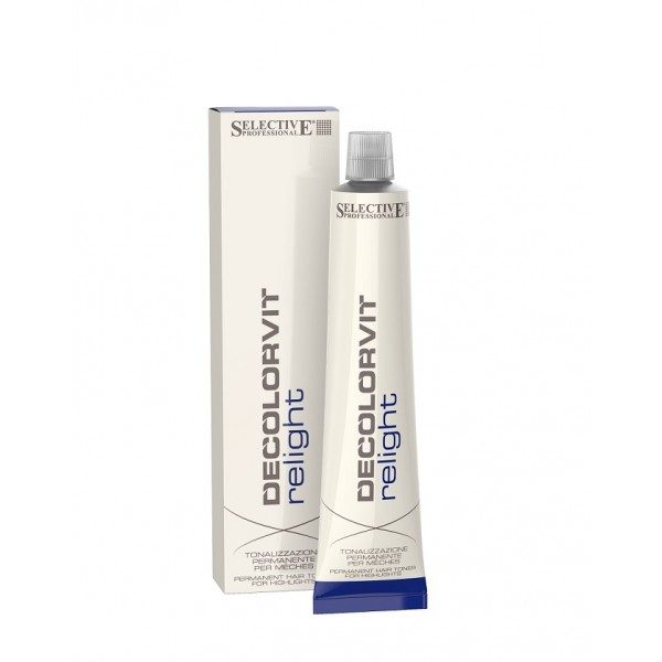 Decolorvit Relight Cenere Permanent Oxidative Hair Toner Gocare